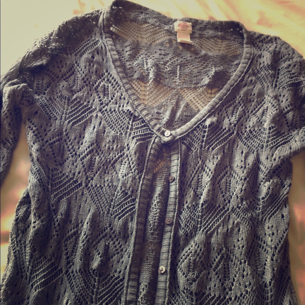 Grey Cardigan